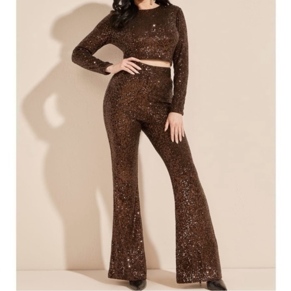 Marciano Sequin Set Top & Bottom - image 1